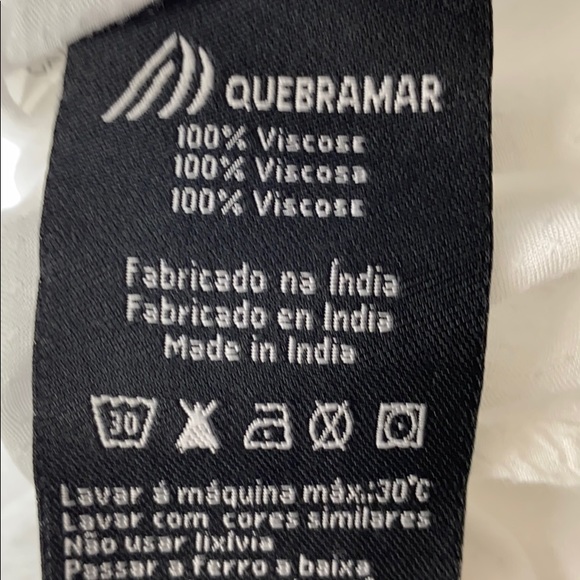 Lace Boho Blouse White - Picture 6 of 6